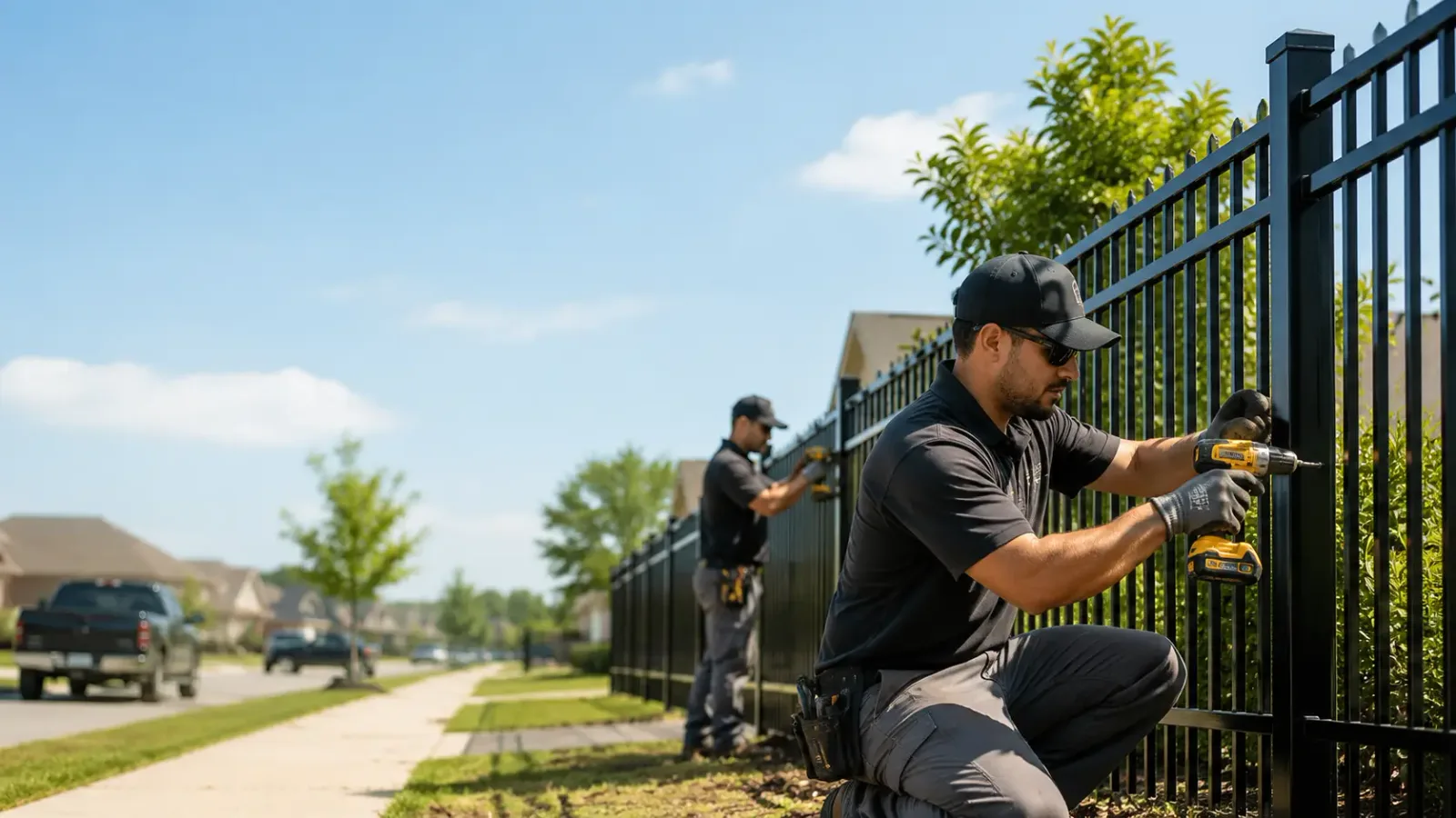 Metal Fence Installation in Manitou, KY